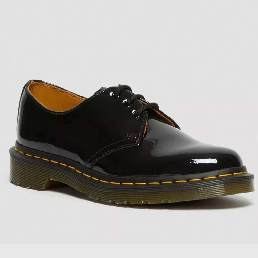 Doc Martens 1461 Women’s Patent Leather Oxford Shoes Dr Martens - Picture 2 of 5